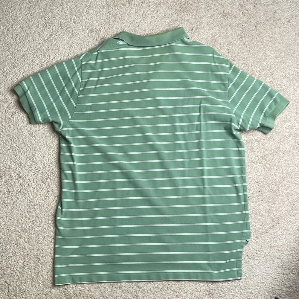 Polo Ralph Lauren Green Striped Polo Shirt